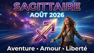 Miniature : Horoscope Sagittaire Août 2026 ♐ Aventure, Amour & Liberté #Horoscope #Sagittaire