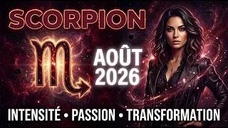 Miniature : Horoscope Scorpion Août 2026 ♏ Intensité, Passion & Transformation #Horoscope #Scorpion