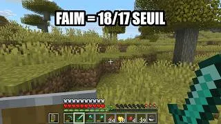Miniature : Ce que la Faim Contrôle VRAIMENT dans Minecraft #Minecraft