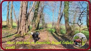 Miniature : Mars petit tour en Limousin Royal Enfield part2