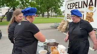 Miniature : Lituanie Cepelinai / Lithuania Didžkukuliai