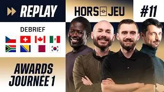 Miniature : 🎙️ HORS JEU DU 19 JUIN - ON DÉCERNE NOS AWARDS DE LA PREMIÈRE JOURNÉE ! ⚽️