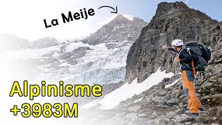 Miniature : Alpinisme - La Meije ⛏💪 (Arête du Promontoire puis Traversée des arêtes)