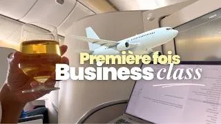Miniature : Ma Première Fois en Business Class... et Je N'étais Pas Prête 😭✈️