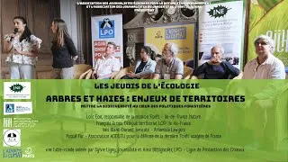 Miniature : LES JEUDIS DE L'ÉCOLOGIE / ARBRES ET HAIES : ENJEUX DE TERRITOIRES / #1 la biodiversité au cœur.