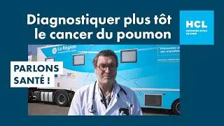 Miniature : Cancer du poumon : un dépistage précoce par scanner  - HCL