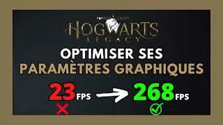 Miniature : Comment Rendre HOGWARTS LEGACY plus FLUIDE ! Meilleurs Réglages/Paramètres Graphiques !