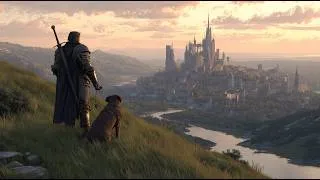 Miniature : Sunset Over the High Castle Valley — Medieval Music & Fantasy World Ambience | 4K