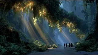 Miniature : Luminous Forest of Golden Leaves - Medieval Fantasy Music & Enchanted Atmospheres | 4K