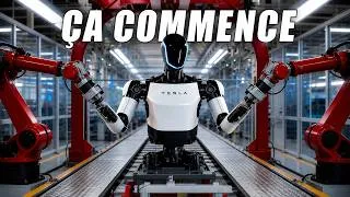 Miniature : Le robot Tesla entre enfin en production