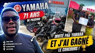 Miniature : 🏍️ Yamaha m'a invité... et je ne m'attendais PAS à ça ! 😱 / Les 71 ans de Yamaha au Bénin