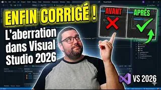 Miniature : Microsoft corrige ENFIN une aberration dans Visual Studio