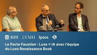 Miniature : LVMH, Ipsos, Journal du Luxe - Le Pacte Faustien : Luxe × IA (Luxe Renaissance Book)