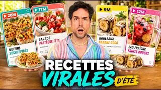 Miniature : JE TESTE 6 RECETTES TIKTOK VIRALES ET FACILES… c’est vraiment BON ?