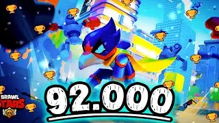 Miniature : 92.000 🏆 sur BRAWL STARS !!!