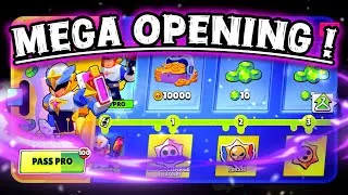 Miniature : 🤩HYPERCHARGES, SKINS, LÉGENDAIRE - PACK OPENING - PASS RANKED !!!🔥sur BRAWL STARS !