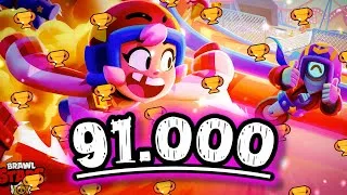 Miniature : 91.000 🏆 sur BRAWL STARS !!!