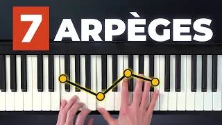 Miniature : 7 arpèges de chansons ICONIQUES adaptés au piano