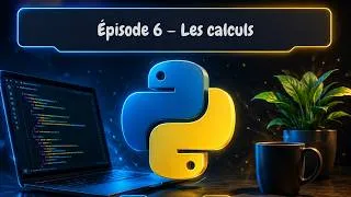 Miniature : Épisode 6 – Les calculs en Python | Crée ta première calculatrice