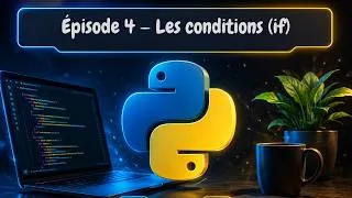 Miniature : Épisode 4 — Les conditions en Python (if / elif / else)