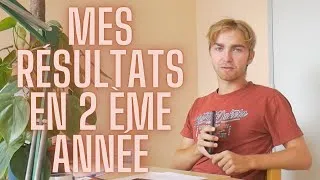 Miniature : Mes résultats en 2ème année