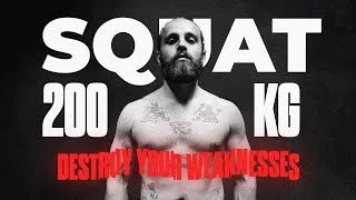 Miniature : Challenge squat 200kg sans équipements – Ça commence fort !