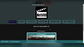 Miniature : NetVOD Streaming Website Presentation - SAE Secure Web Development (video edited by Nicolas Russo)