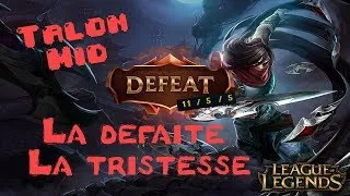 Miniature : LEAGUE OF LEGENDS - Le Talon Mid de la tristesse !