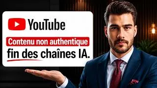 Miniature : YouTube détruit les chaînes IA — voilà ce qui se passe vraiment