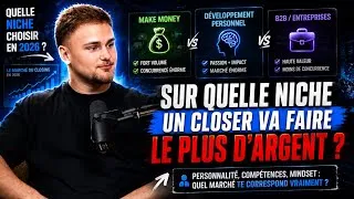 Miniature : La niche la plus rentable pour un closer en 2026 (réponse honnête)