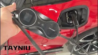 Miniature : Test d'un chargeur mobile EV TAYNIU 16A type 2