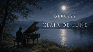 Miniature : Claude Debussy - Clair de lune 🌕 432 Hz | Impressionist Piano Visuals