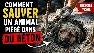 Miniature : Comment sauver un animal piégé dans du béton?