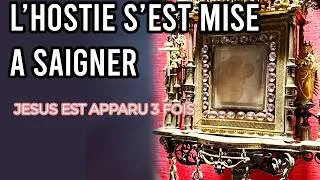 Miniature : Le Christ lui apparaît 3 fois… et l’hostie se met à saigner (Miracle du Saint Sang)