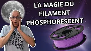 Miniature : Que vaut le filament phosphorescent ? Impression 3D à la Réunion
