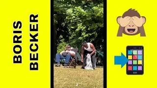 Miniature : Mr Boris Becker - Uncle thought it was his lucky day 🤧😂 #Prank #Pranks