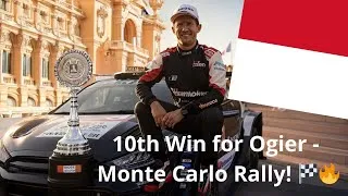 Miniature : Rally Monte Carlo 2025: Ogier Makes History Again! 🏆🔥