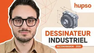 Miniature : Dessinateur Industriel : Reconversion & Salaire 2026 | hupso
