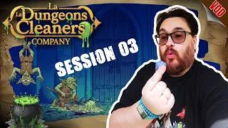 Miniature : VOD session #03 "La Dungeons Cleaners Company" ma création JDR