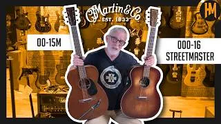 Miniature : Martin 00-15m vs Martin 000-16 Streetmaster
