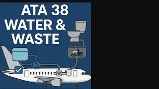 Miniature : ATA 38 – Water & Waste #ATA38 #Aéronautique #Maintenance #EauxUsées#EauPotable#BacPro #WaterAndWaste