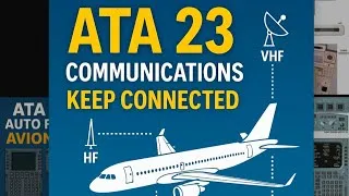 Miniature : ATA 23 : Communications#ATA23 #CommunicationsAvion#VHF#SATCOM#ACARS #MaintenanceAeronautique#CVR#ELT