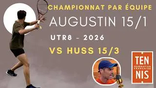 Miniature : Augustin 15/1 - 2e match d'équipe 2026 - vs Hussein 15/3