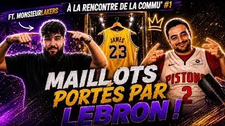 Miniature : Il possède des maillots portés par LeBron James ! À la rencontre de la commu' #1 (ft.MonsieurLakers)
