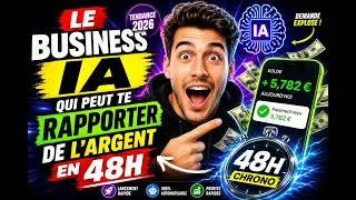 Miniature : Comment créer une agence IA sans employés??#businessIA #businessenligne #entreprendrefacile