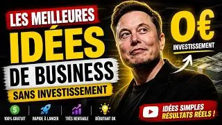 Miniature : Comment créer une business sans investissement?? #business #entrepreneuriat