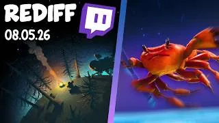 Miniature : [REDDIF 08.05.26] • Découverte de Outer Wilds 🪐 | Outer Wilds & Crab Champions