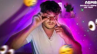 Miniature : ASMR OUVRE ET FERME LES YEUX 👀 (suis mes instructions)