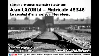Miniature : Jean CAZORLA - Matricule 45345. Le combat d'une vie pour des idées.
