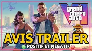 Miniature : GTA 6 TRAILER 2 – Mon Avis 🔥 Analyse Complète (Points Positifs & Négatifs)